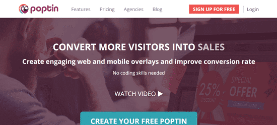 poptin lead capture popups