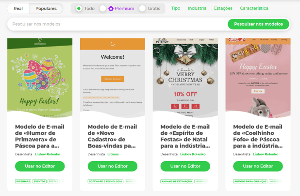 templates de email da stripo