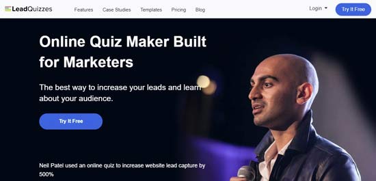 leadquizzes best email list building tools