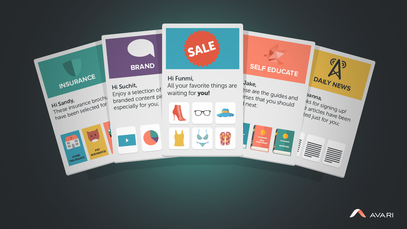 send recommendations in email