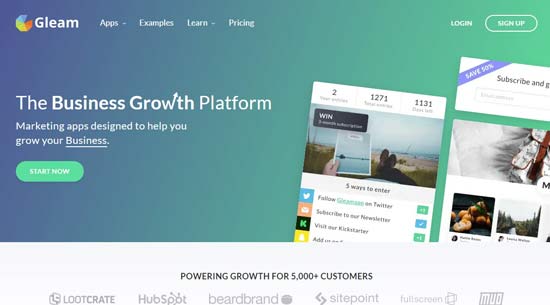 gleam best list growth tools