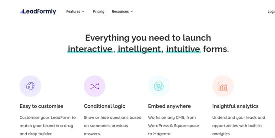 leadformly best lead capture tool