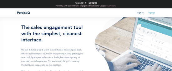 persistIQ outbound email automation