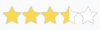 3.5 stars grey BG