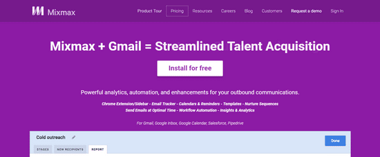 mixmax email leadgen outreach