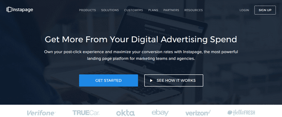 instapage landing page lead generation