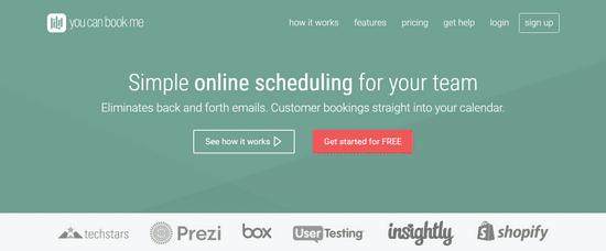 youcanbookme team scheduling