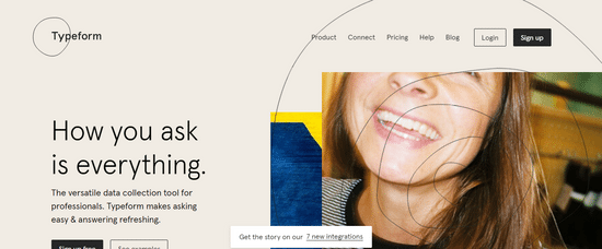 typeform survey software
