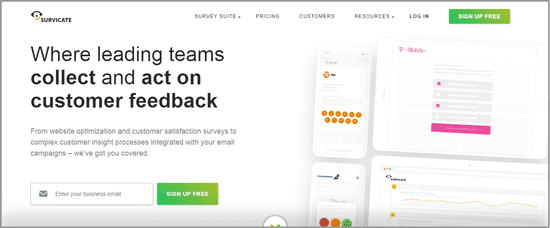 survicate survey software