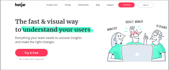 hotjar customer research