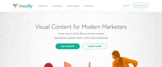 visually designer match service