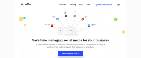 buffer manage social channels