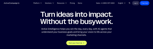 ActiveCampaign as a Constant Contact alternative