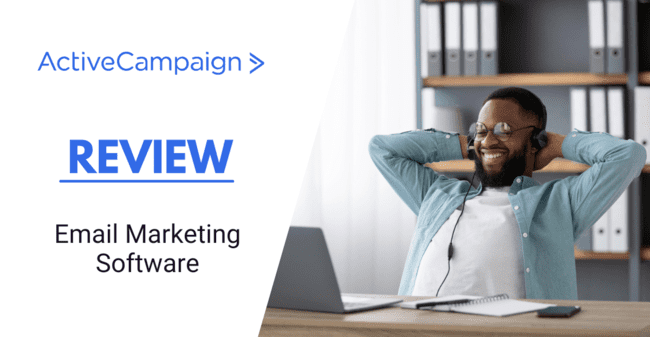 ActiveCampaign review emailmarketing software automationsplatform CRM landingspagina's
