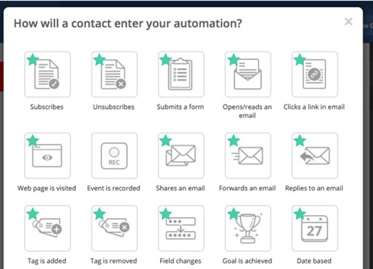 Activecampaign list entry methods segmentation