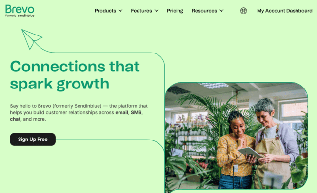 Brevo affordable email marketing & crm Hubspot alternative