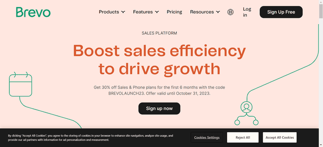 Brevo - best value for money as a Keap alternative