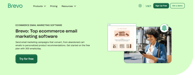 Brevo ecommerce email marketing software