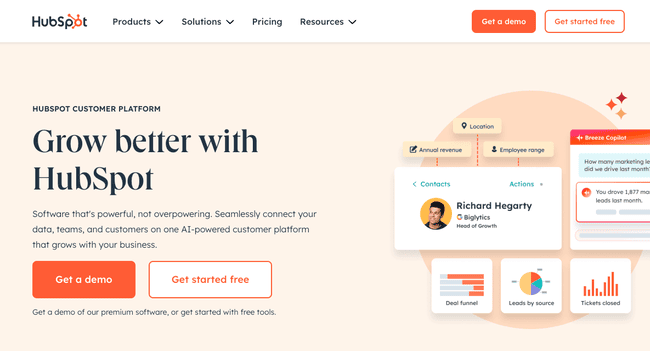 CRM gratuito HubSpot