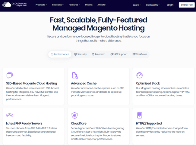 Cloudways Magento hosting provider