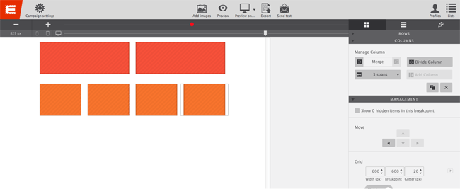 Coffeecup para crear correos