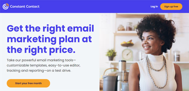 Constant Contact é uma alternativa barata ao MailChimp
