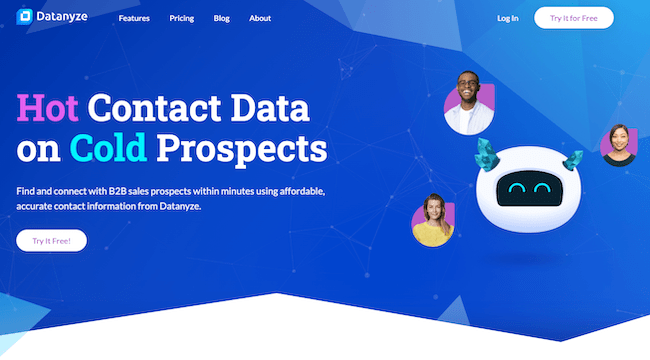 Datanyze lead generation tool b2b prospecting