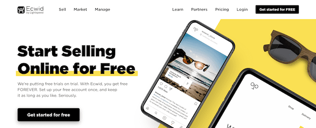 Ecwid ecommerce software best for existing websites