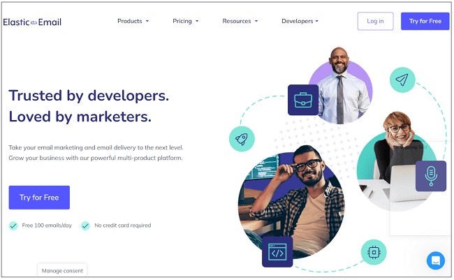 Elastic Email user-friendly SendGrid alternative