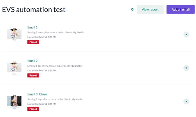 EmailOctopus Review Autoresponders drip campaigns