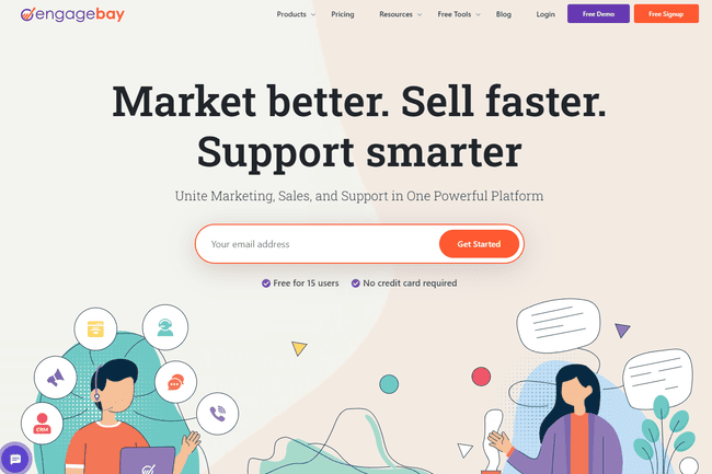 EngageBay alternativa a ClickFunnels