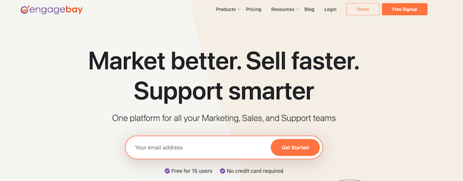 Engagebay Hubspot alternative CRM platform