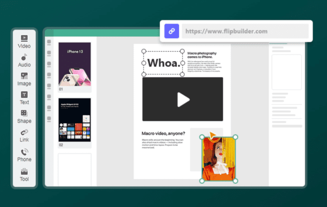 Flipbuilder ebook creator tool