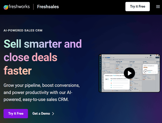 Freshsales Alternativa a ClickFunnels