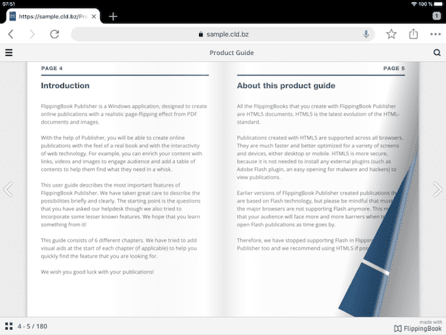 Herramienta de creación de ebooks FlippingBook