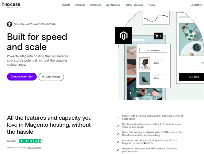 Hosting para Magento Nexcess