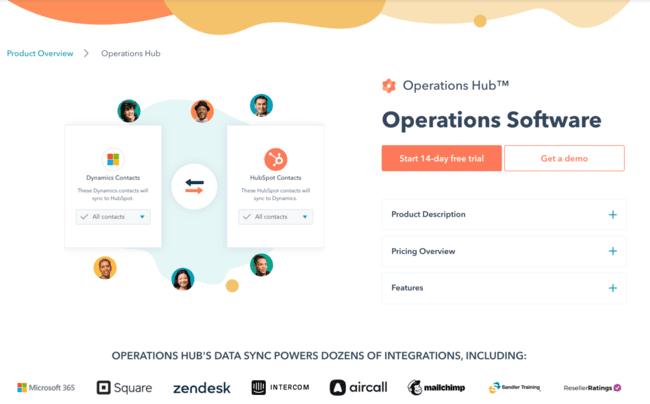 Hubspot Operations Hub como alternativa a Zapier