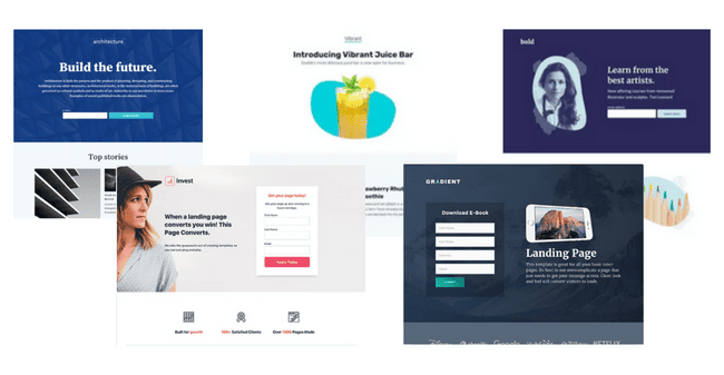 Hubspot landing page templates