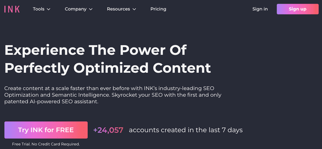 INK For All programa para escribir de inteligencia artificial