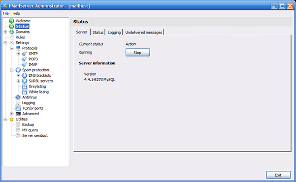 Instalación de hmailserver