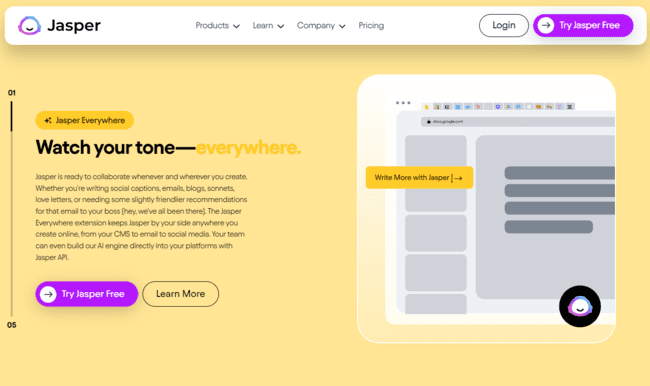 Jasper best AI writer