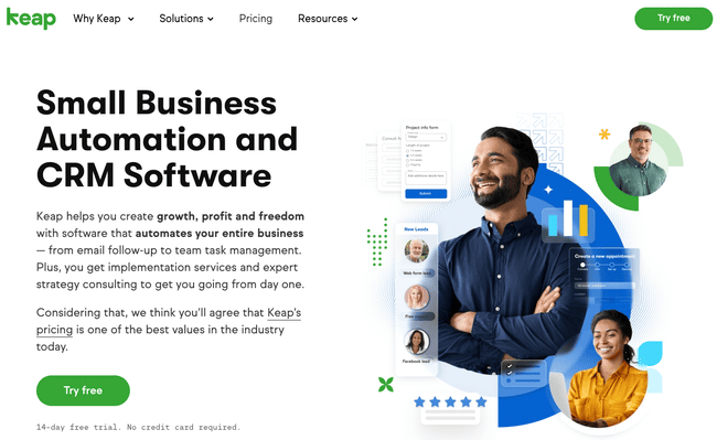 Keap ClickFunnels alternative