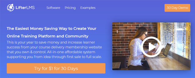 LMS course software wordpress