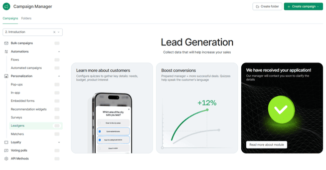 Maestra lead generation surveys