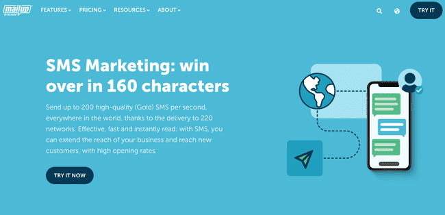 MailUp email and SMS marketing software with automation