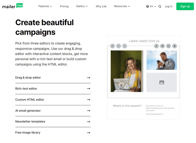 MailerLite ClickFunnels alternative