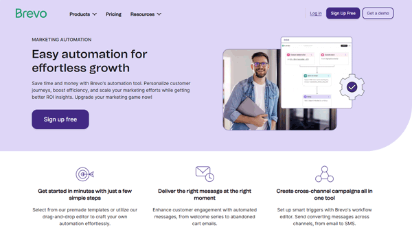 Marketing automation de Brevo