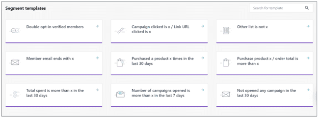 Moosend email list segmentation