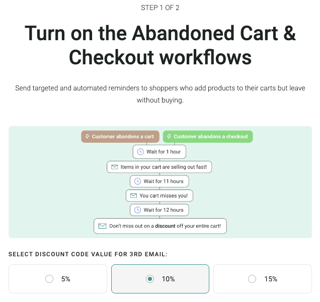 Omnisend automations