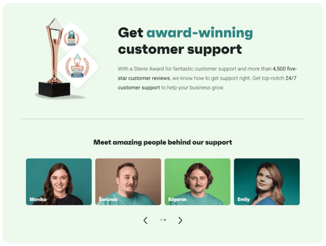 Omnisend customer support